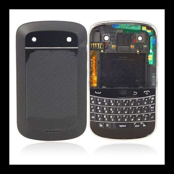 Blackberry 9900 9930 Bold Complete Housing Faceplate Set BLACK